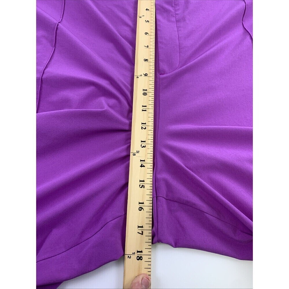 Athleta Brooklyn Heights Vienna Slim Pant Purple Pull On 882642 Womens Plus 26 - Picture 14 of 15